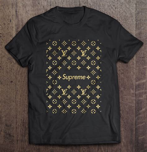 louis vuitton supreme tshirt|louis vuitton supreme monogram.